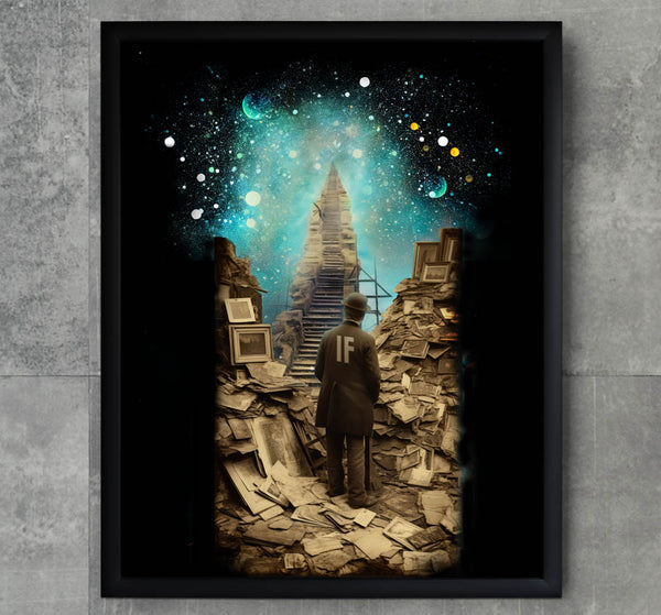 Antique Ascent Art Print