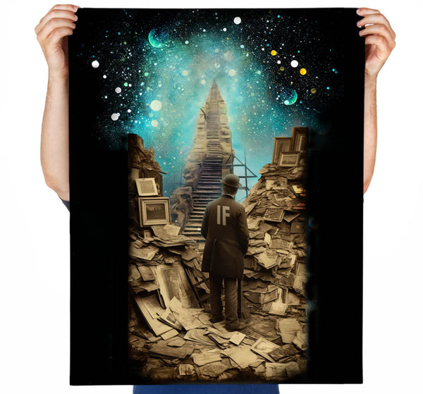 Antique Ascent Art Print