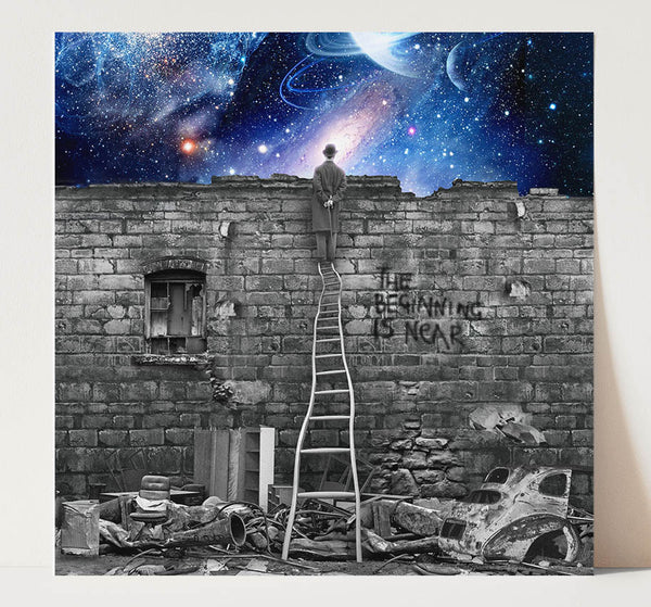 Beginning is Near 7"x7" ART PRINT