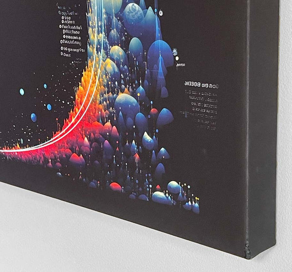 Exponential Change Canvas Print