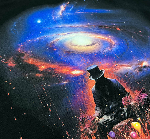 Relaxed Visionary womens T Black