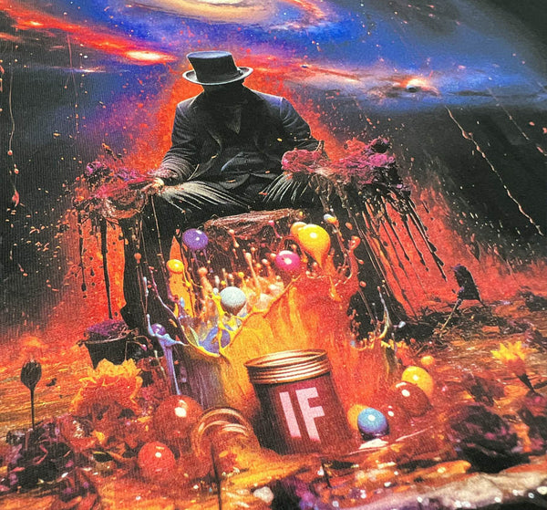 Relaxed Visionary womens T Black