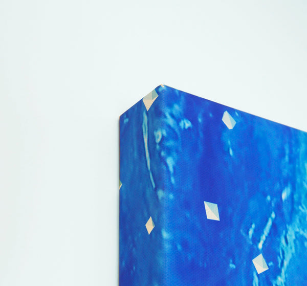 Astrosurfer Rides Again Large Canvas Print