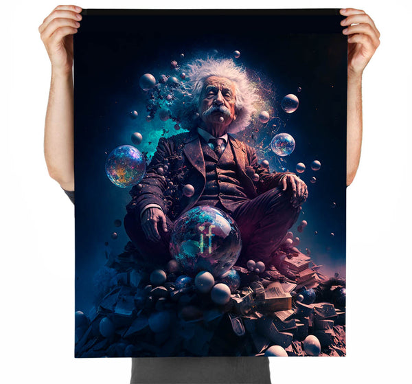 Heroes of the Imagination: Einstein Art Print