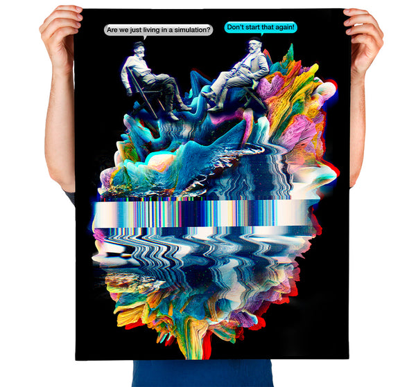 Simulation Art Print