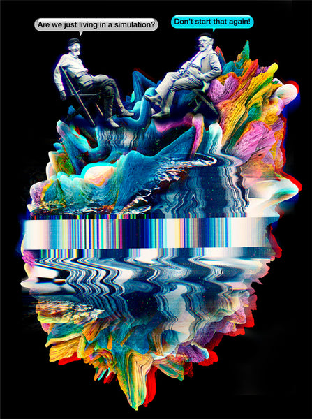 Simulation Art Print