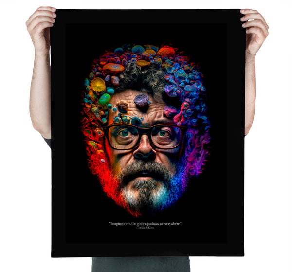 Heroes of the Imagination Terrence Art Print