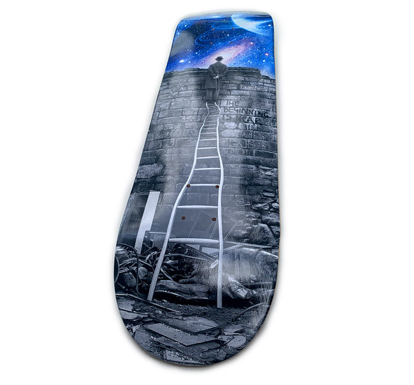 Beginning is Near Collectors Art Skateboard Deck