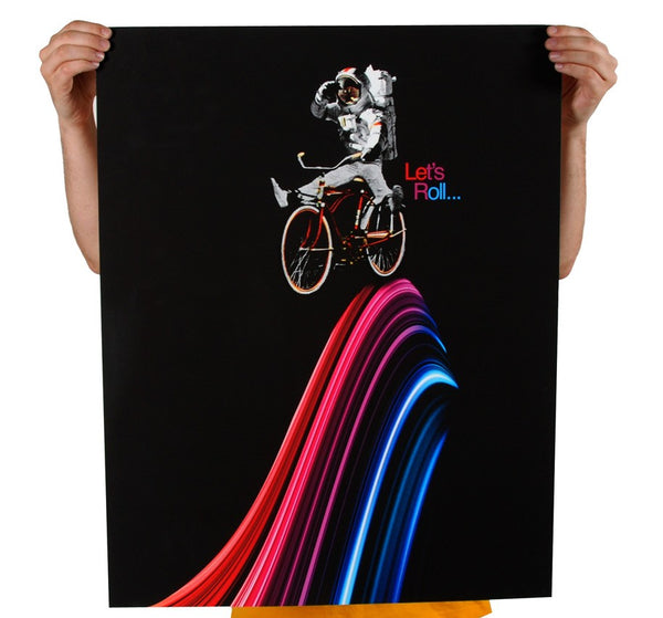 Let's Roll Art Print