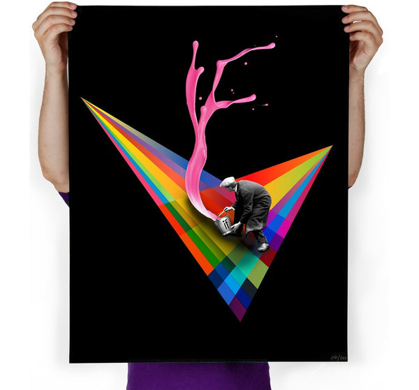 Liquid Logo Art Print