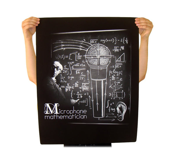 Mic Math Art Print