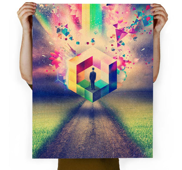 Squared Art Print