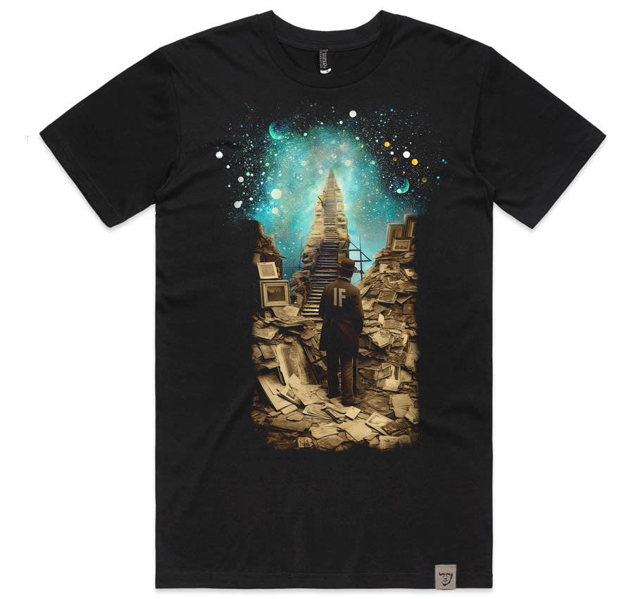 Antique Ascent Men's T Black