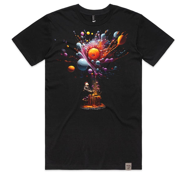 Explosion Fantasitqué  Mens T Black