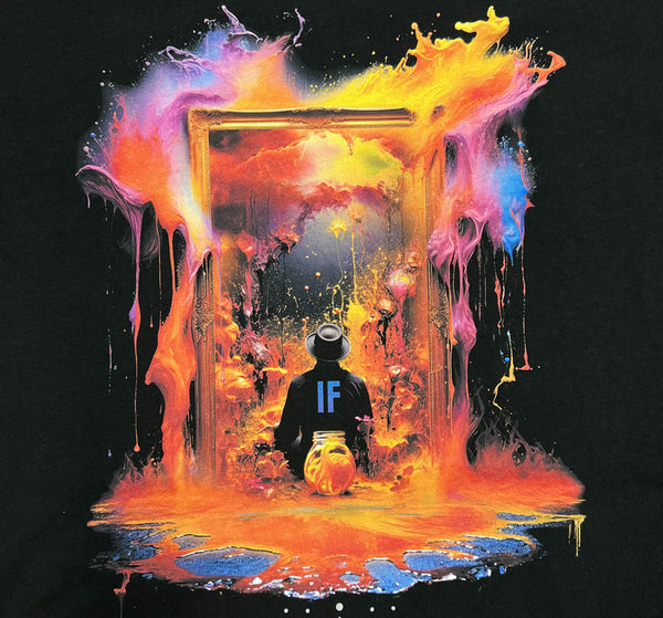 FLUID RAPTURE  Mens T Black
