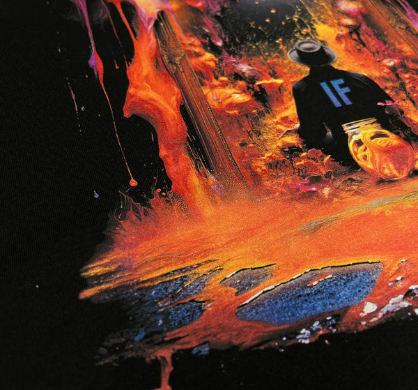 FLUID RAPTURE  Mens T Black
