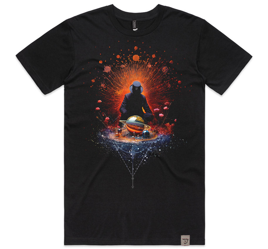 Hermetic Harmony Mens T Black