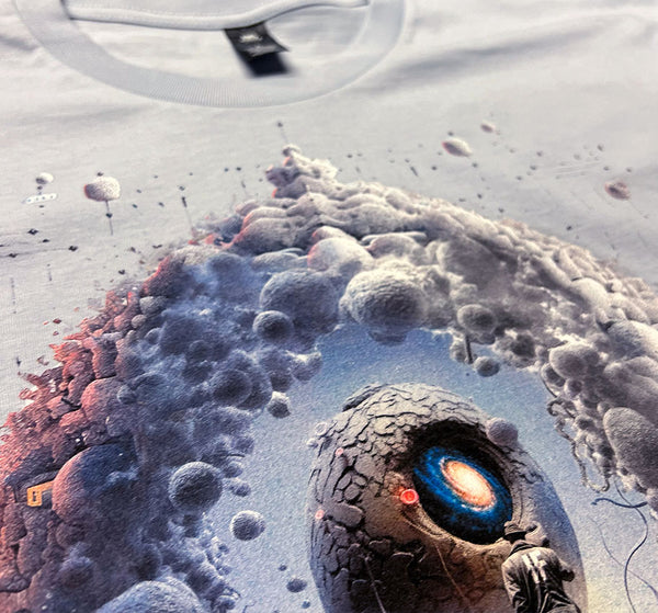 Structured Universe Mens T Powder Grey