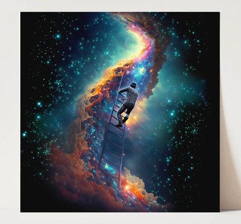 NEBULADDER 7"x7" ART PRINT