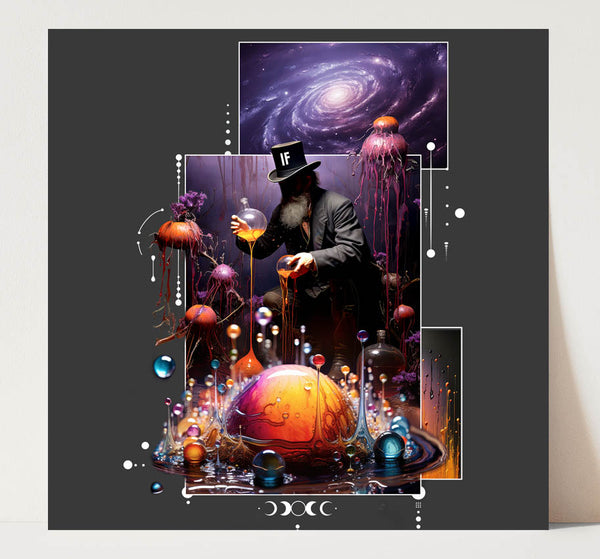 Modern Alchemy 7"x7" 5 PRINT SET #2