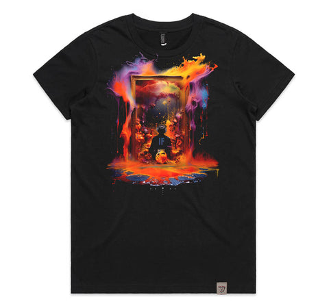 Fluid Rapture womens T Black