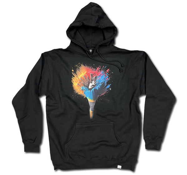 Big Brush Pullover Hoodie