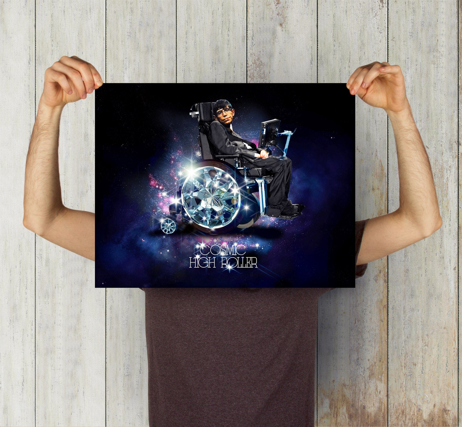 Cosmic High Roller  LIMITED 16" X 20" Art print