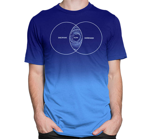 Flow Dip Dye Mens T