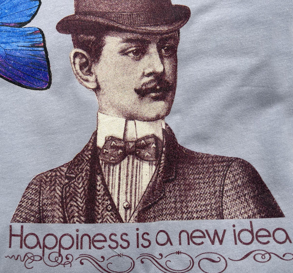 Happiness Men's T. Powder Grey