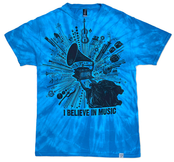 I Believe in Music Spider Dye Limited Edition