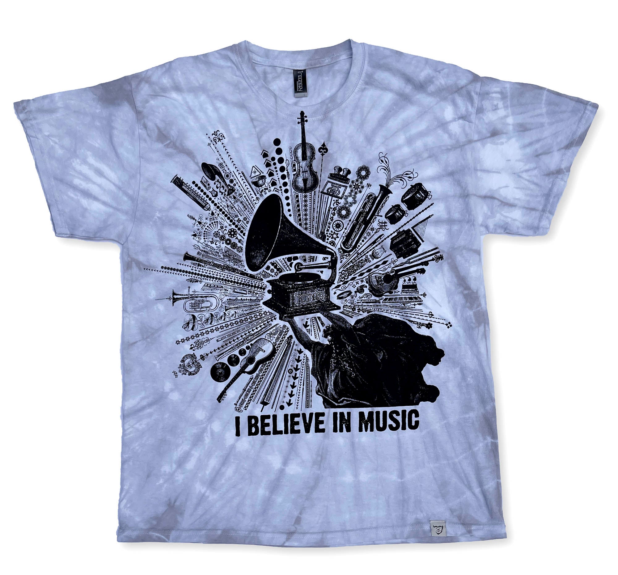 I Believe in Music Spider Dye Limited Edition