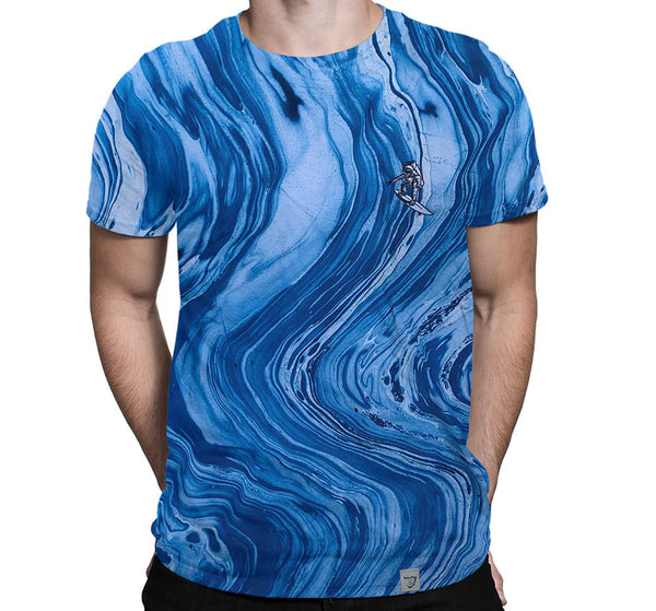 Marble Dye Astro Surfer T