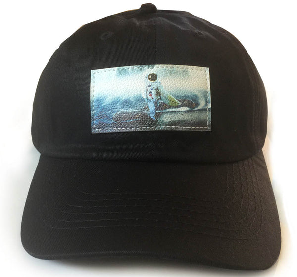 Moon surfer Dad Hat