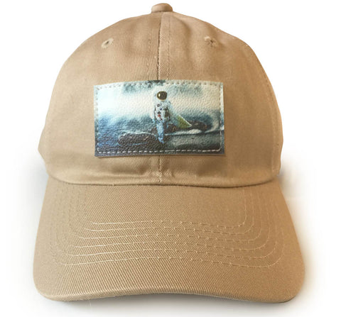 Moon surfer Dad Hat