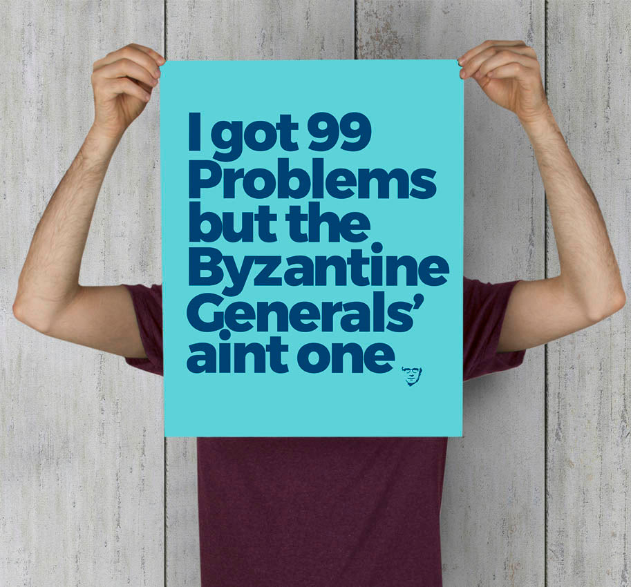 Byzantine Generals' Problem 16" X 20" Art Print