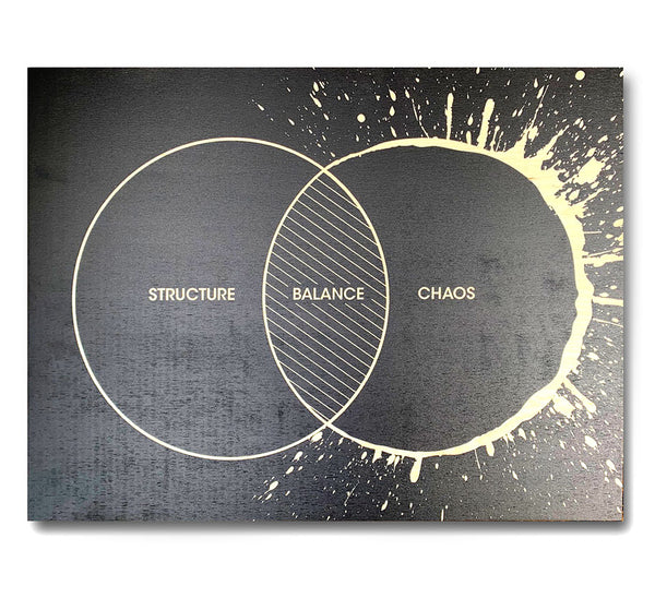 Balance 18x24 Wood print 1 Only