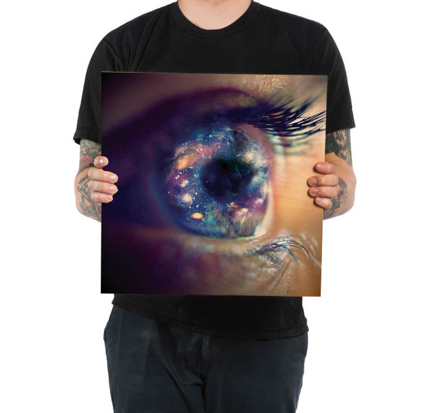 Stardust 16x16 Wood print