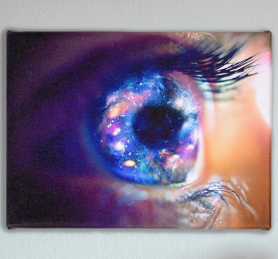 Stardust Small Canvas Print