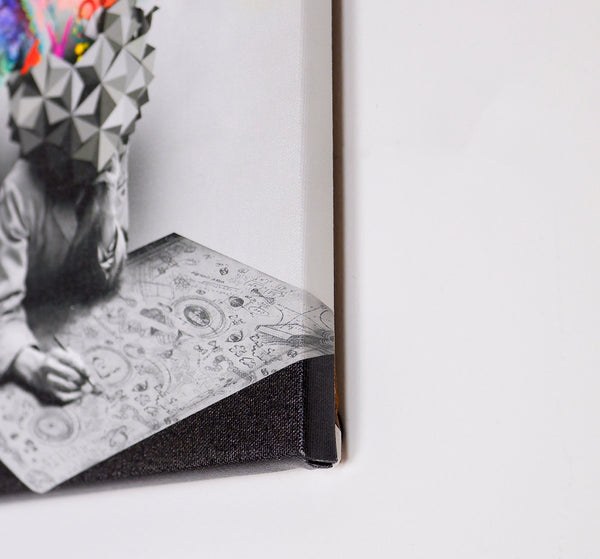 Study Small Canvas Print