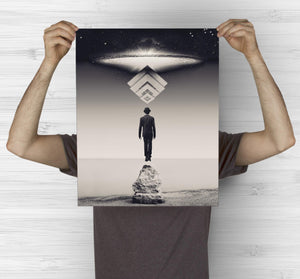 After The Jump 16" X 20" Art Print