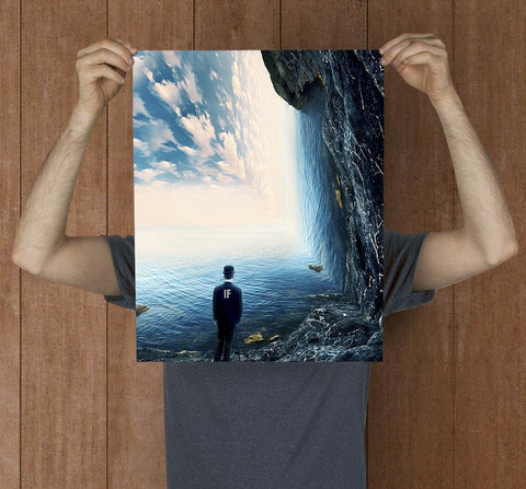 Shape Reality 16" X 20" Art Print